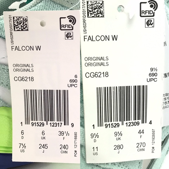 Adidas Originals Women's Falcon Running Shoes - Picture 8 of 8